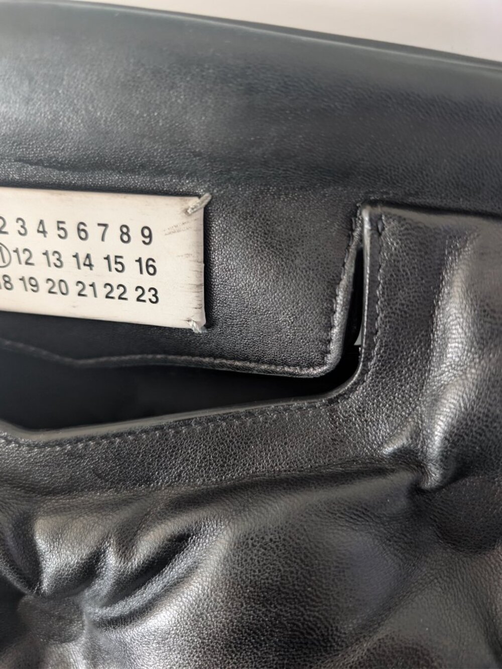 Maison Margiela - Glam Slam Classique Large Quilted Leather Bag, Black - Picture 11 of 11